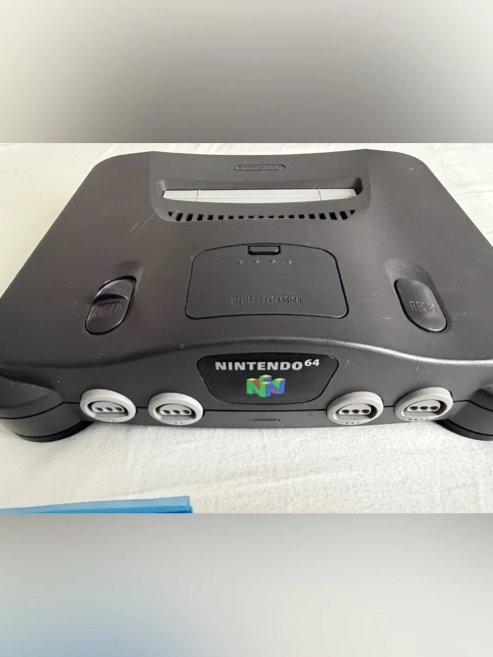 Nintendo N64 Console with Cables and Controller - Black